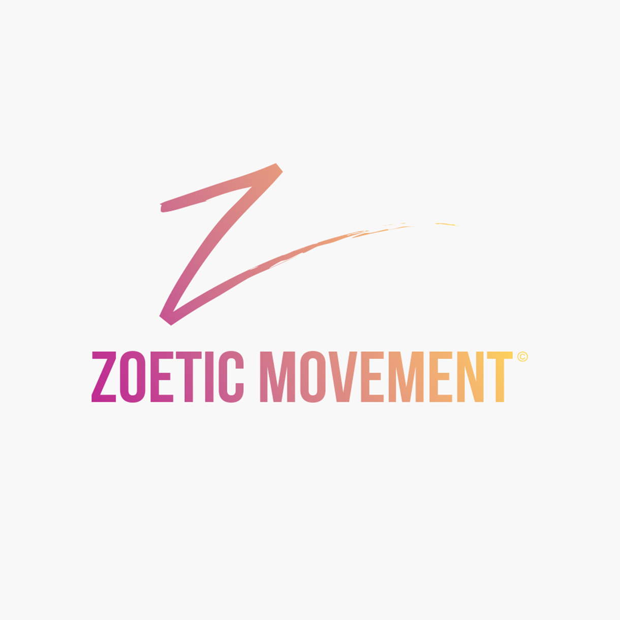 Zoetic Movement Logo Logo and Identity
