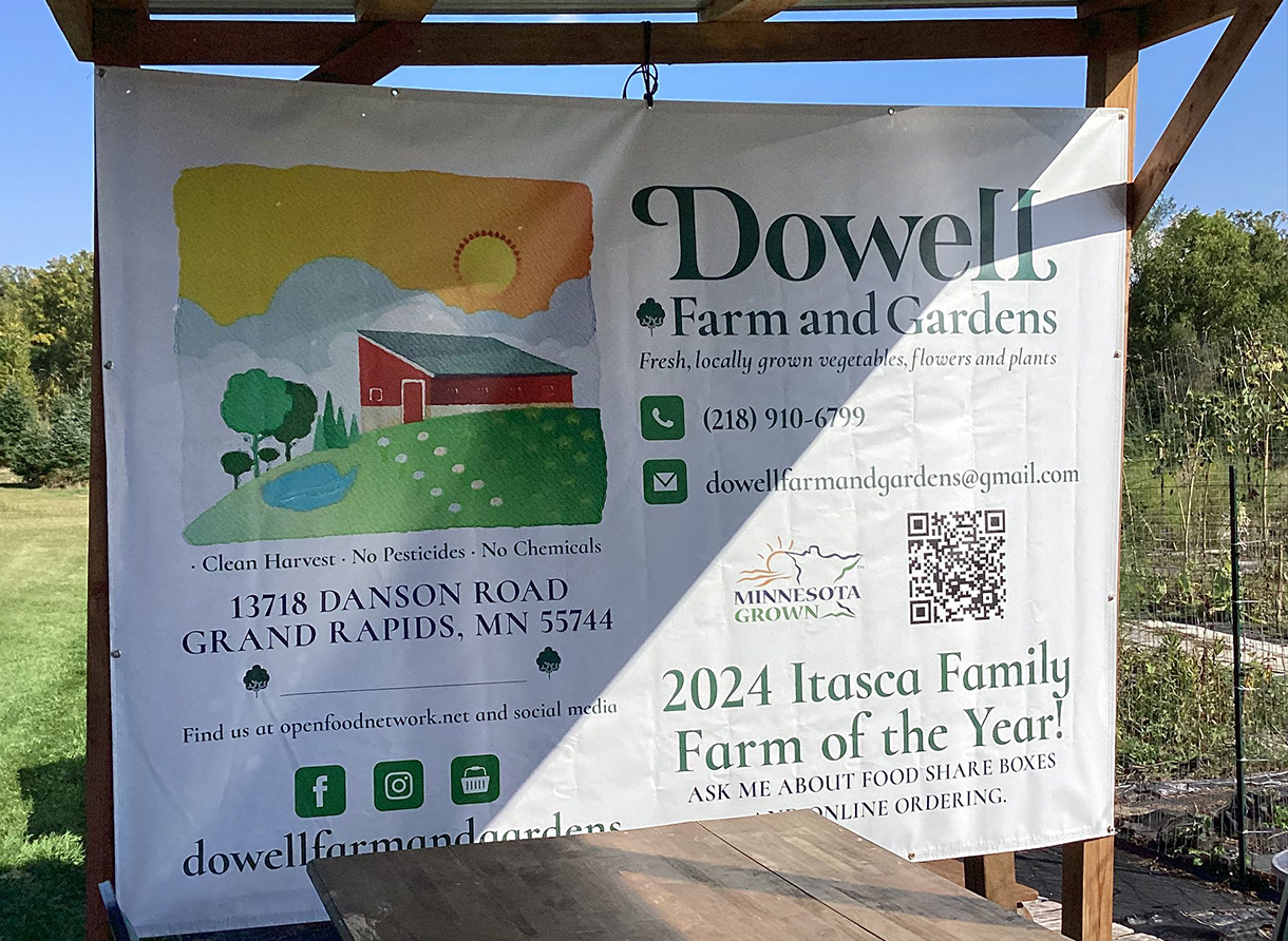 Dowell Farm and Gardens Banner