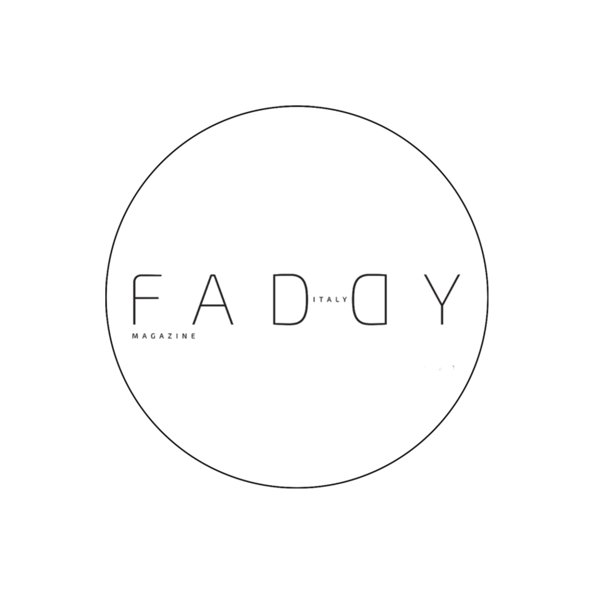 Faddy-Magazine-logo Logo and Identity
