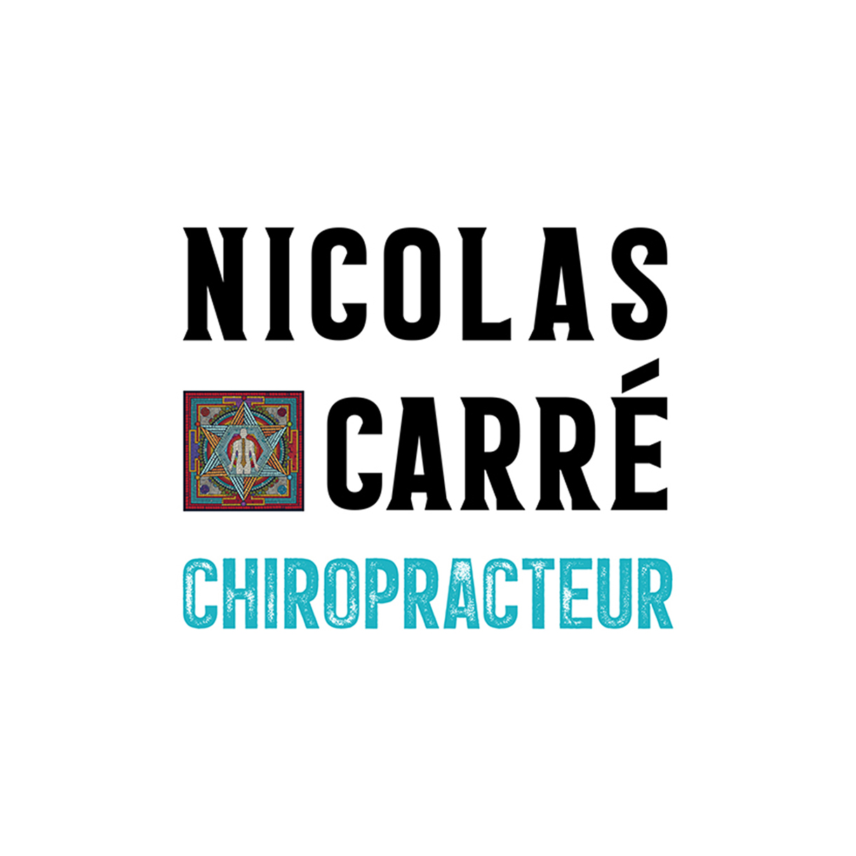 Chiropracteur Logo and Identity