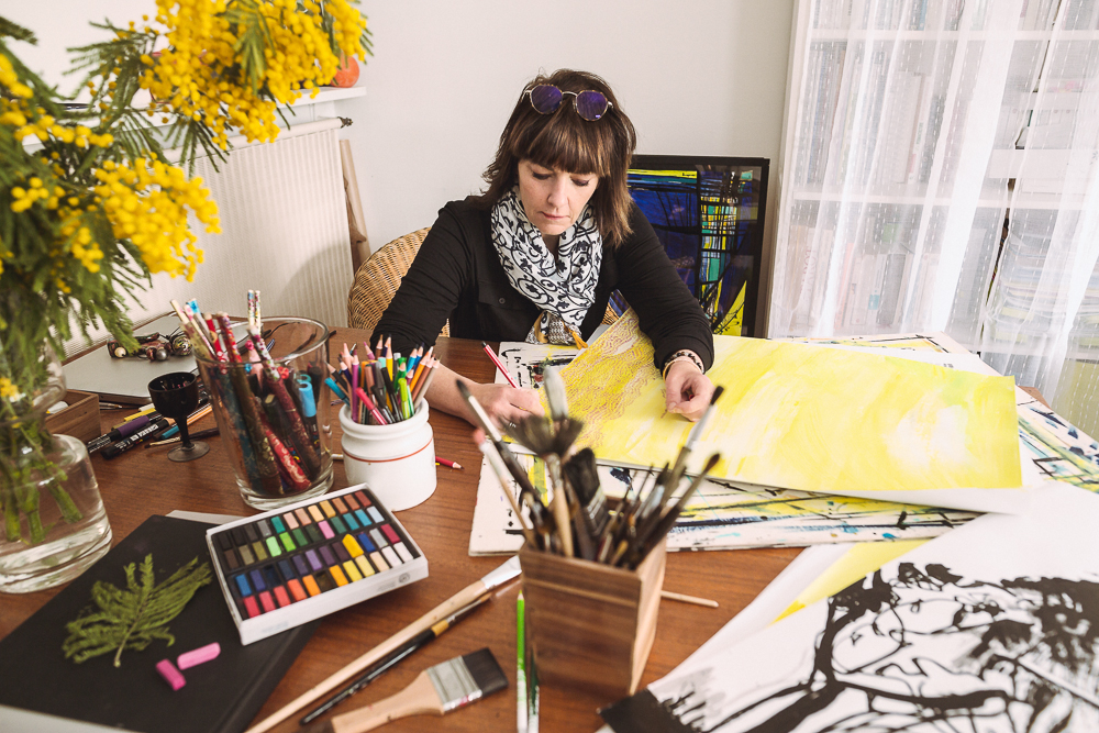 Cécile Barrial - Portrait Session Dowell Farm and Gardens Brochure