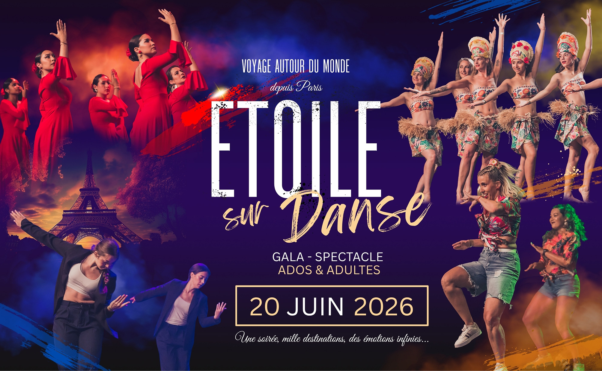 Étoile sur Danse Gala 2026 Poster Design